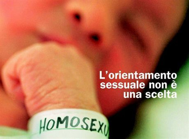 We Włoszech nawet noworodek może być gejem