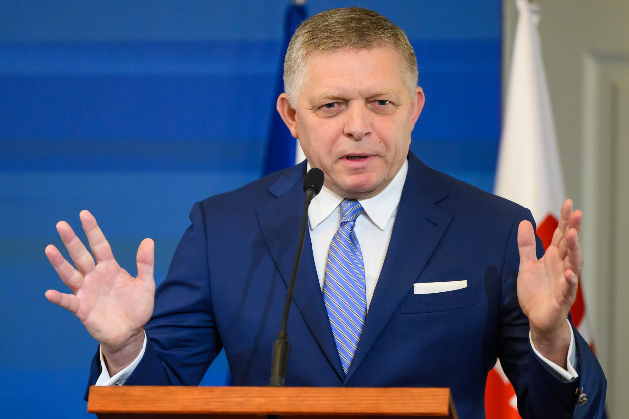 Predseda vlády SR Robert Fico.
