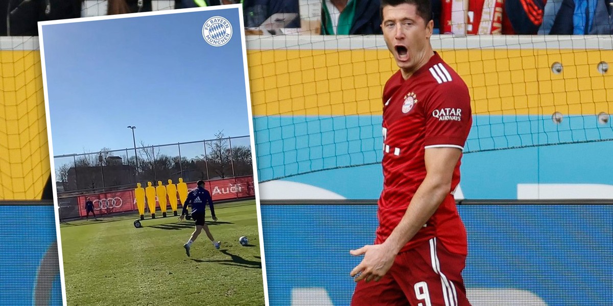 Robert Lewandowski po raz kolejny zachwycił kibiców.