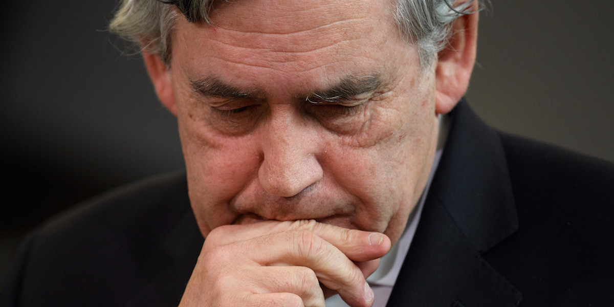 Gordon Brown: Bankers are still being 'rewarded for failure'