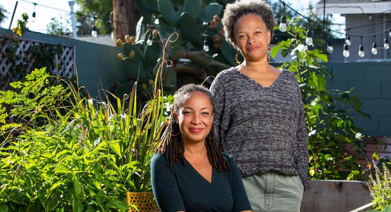 Allegra Hill (left) and Kimberly Durdin (right) are the cofounders of Kindred Space LADario Griffin