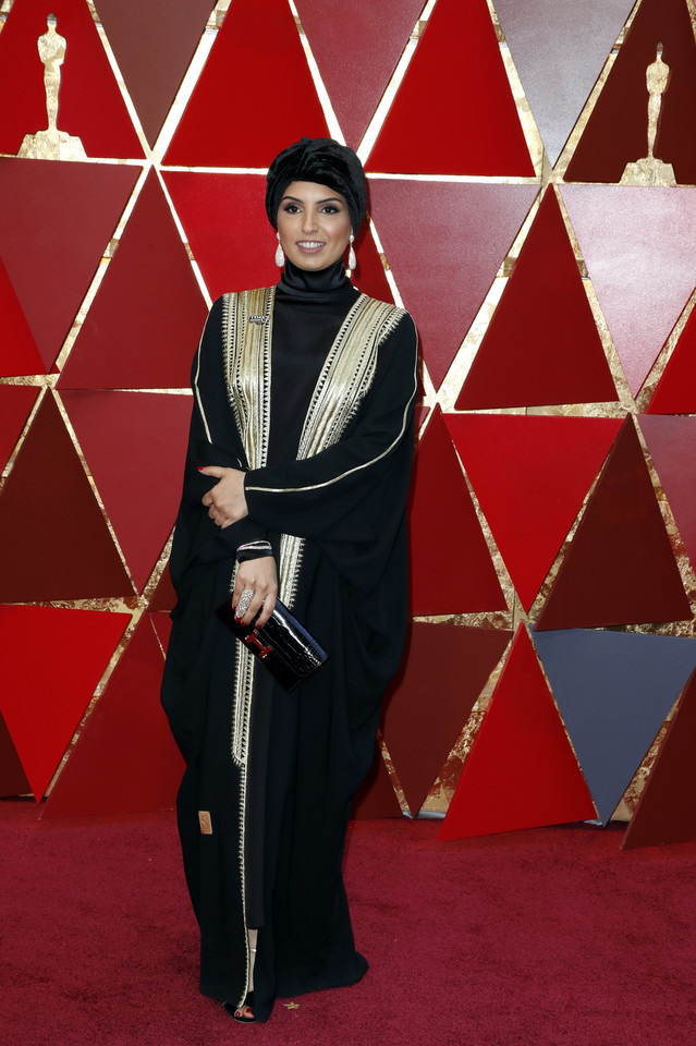 Oscary 2018. Najgorsze stylizacje na gali: Fatma Al Remaihi