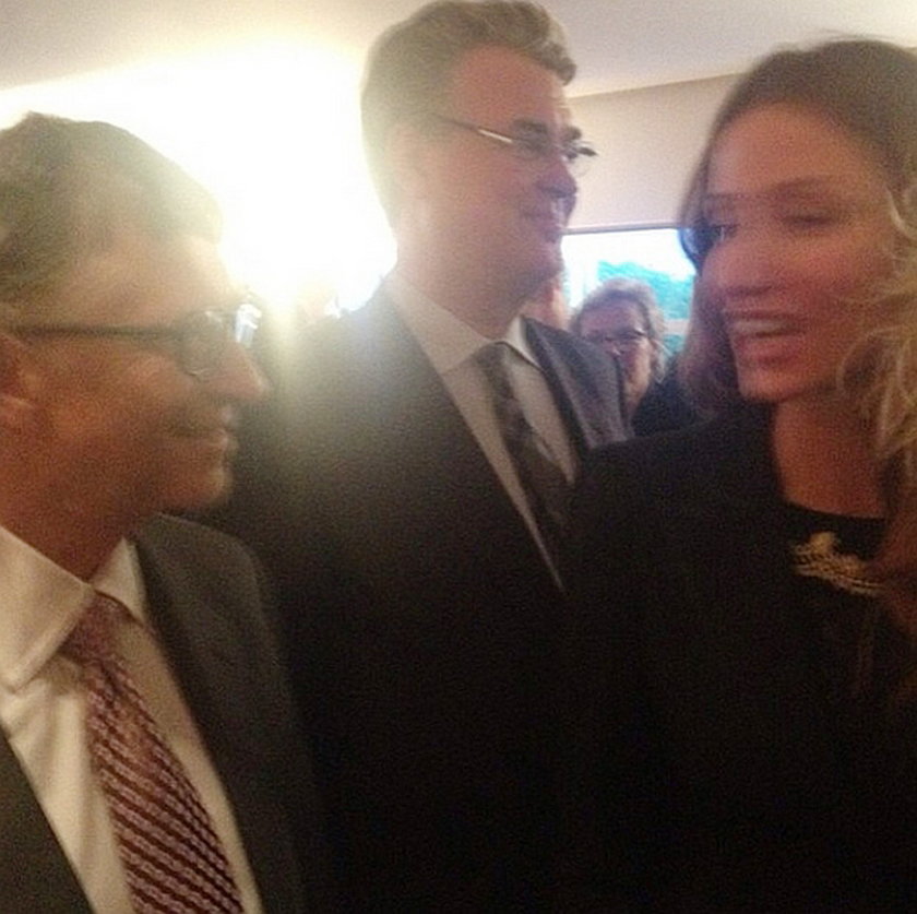 Kate Rozz i Bill Gates