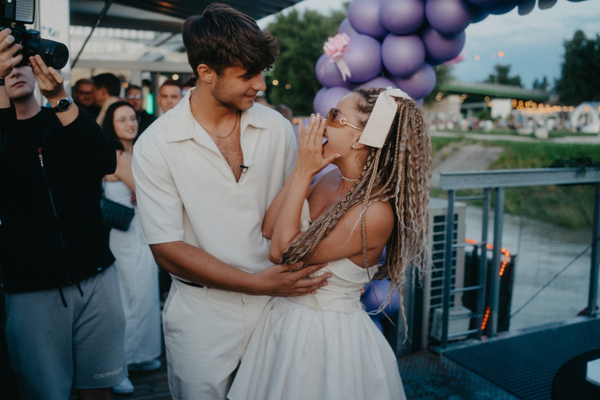 Influencerka a tanečníčka Cynthia Tóthová a herec Juraj Kočí.