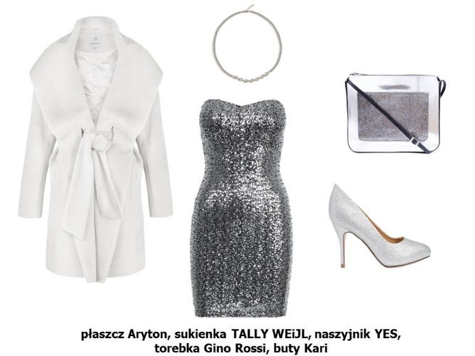 Srebrne ubrania na karnawał 2015