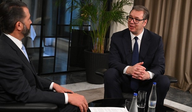 Aleksandar Vučić, Donald Tramp Mlađi