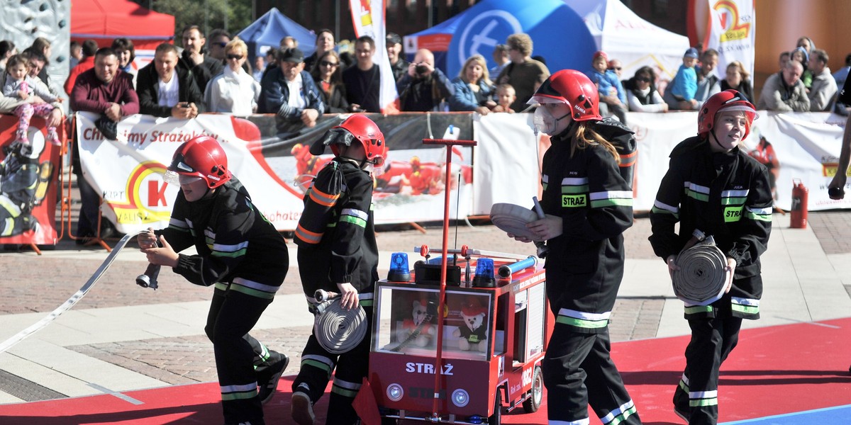 dzieciąca drużyna strażacka wieruszów