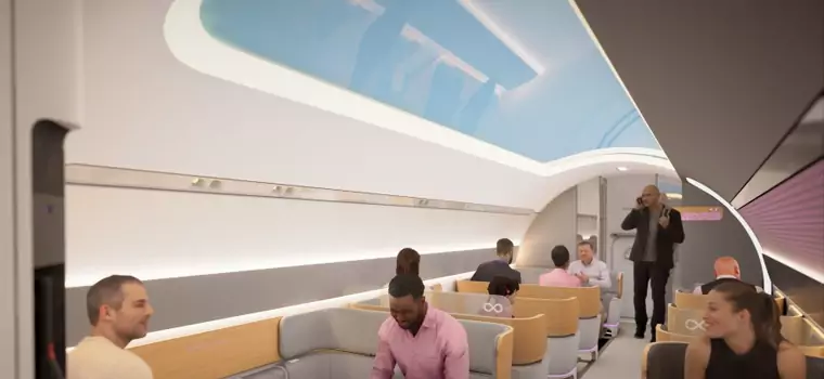 Virgin Hyperloop prezentuje wizję transportu pasażerskiego w 2030 roku