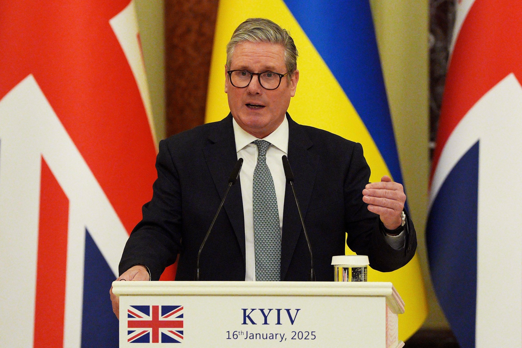 Britský premiér Keir Starmer. 