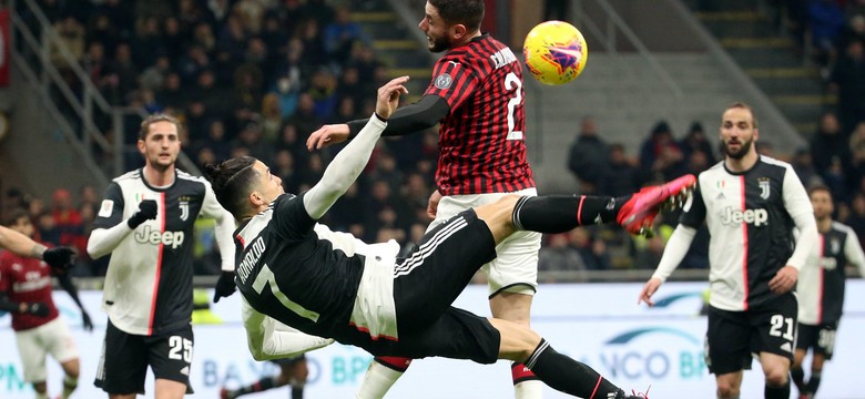 Puchar Włoch: Ronaldo uratował Juventus przed porażką na San Siro [WIDEO]