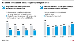 Ile badań sprawozdań finansowych wykonuje audytor