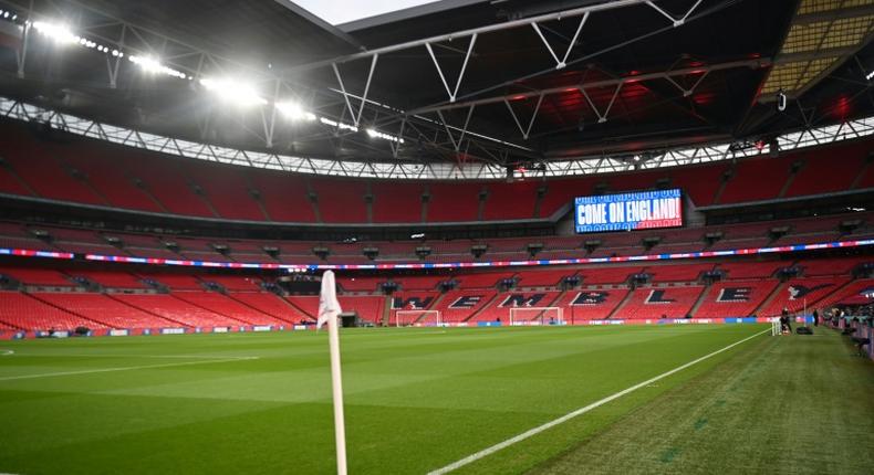 Wembley stadium will host a crowd of 8,000 for the League Cup final between Manchester City and Tottenham on April 25