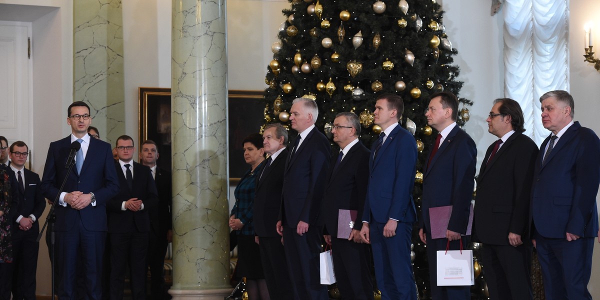 Mateusz Morawiecki, który od grudnia ub. roku jest premierem, ogłosił zmiany w składzie swojego gabinetu