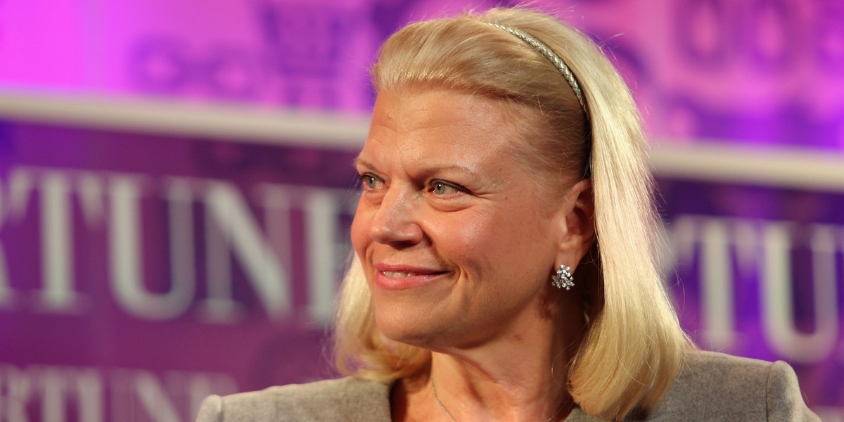 IBM CEO Ginni Rometty.