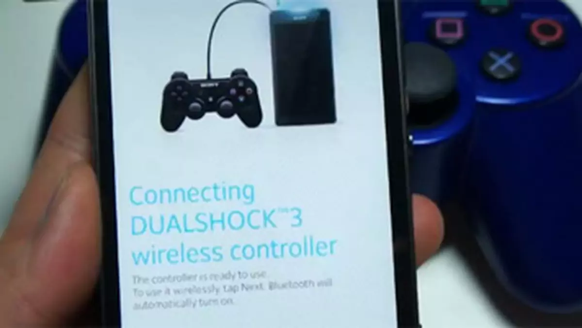 Natywna obsługa kontrolera DualShock 3 w smartfonach Xperia? Możliwe (wideo)