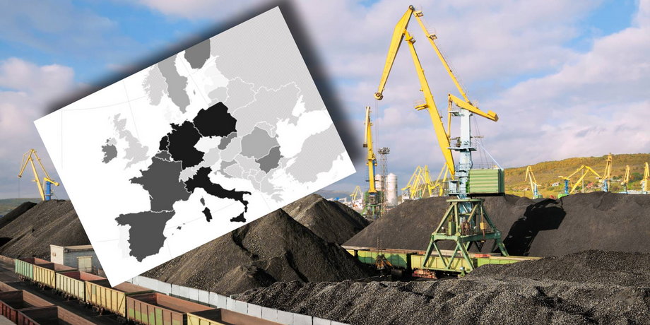Polska była wśród trzech największych importerów rosyjskiego węgla.