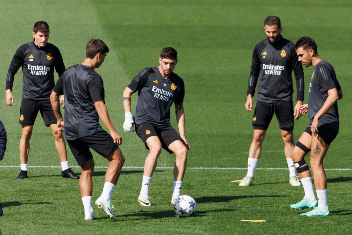 Real Madryt trening