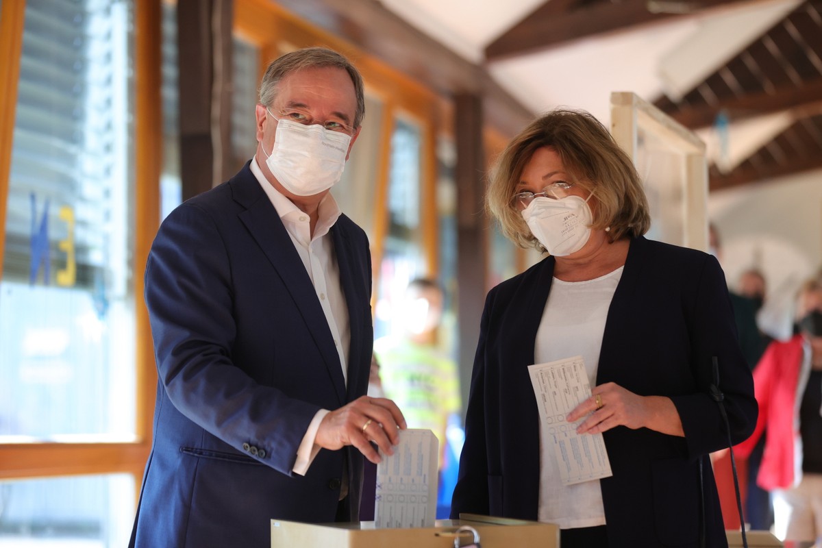 Armin Laschet z żoną Susanne