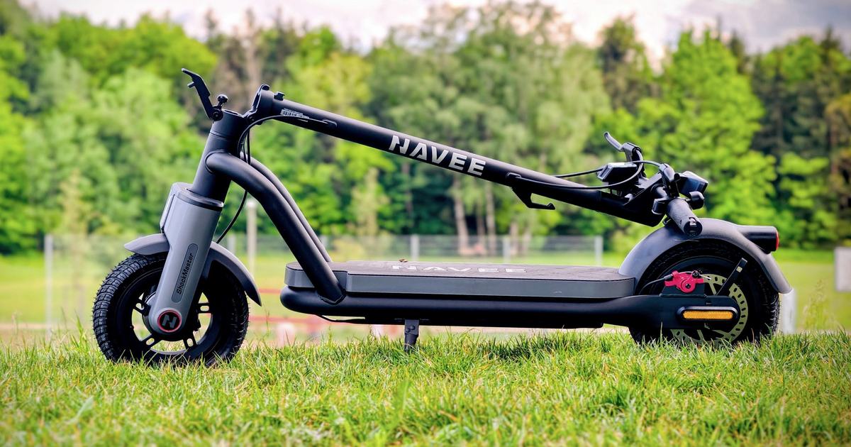 Navee N65i II im Test: Mit 1350 Watt einer der stärksten E-Scooter unter 600 €