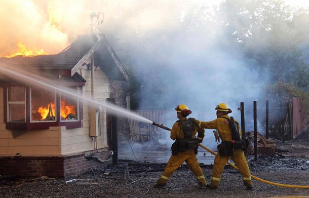 Clayton Fire in Lake County