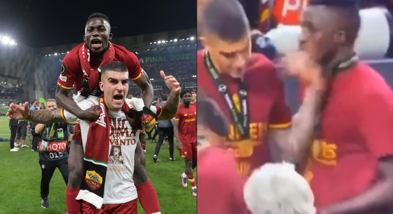 ‘It wasn’t serious’ – Afena-Gyan breaks silence on Mancini punching him