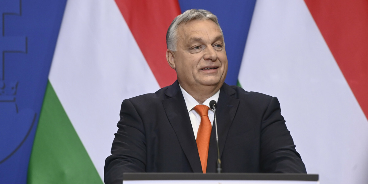 Węgierski premier Viktor Orbán.