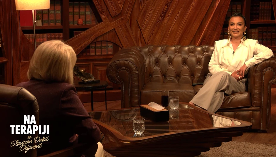 Andreana Čekić, emisija "Na terapiji sa Slavicom Đukić Dejanović"