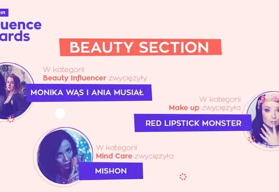 Ofeminin Influence Awards. Znamy zwyciężczynie w kategorii Beauty