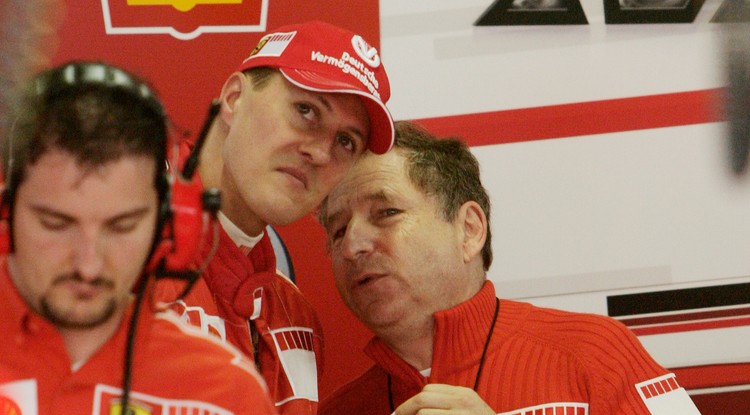 Michael Schumacher több luxusórát kapott Jean Todttól Fotó: Northfoto