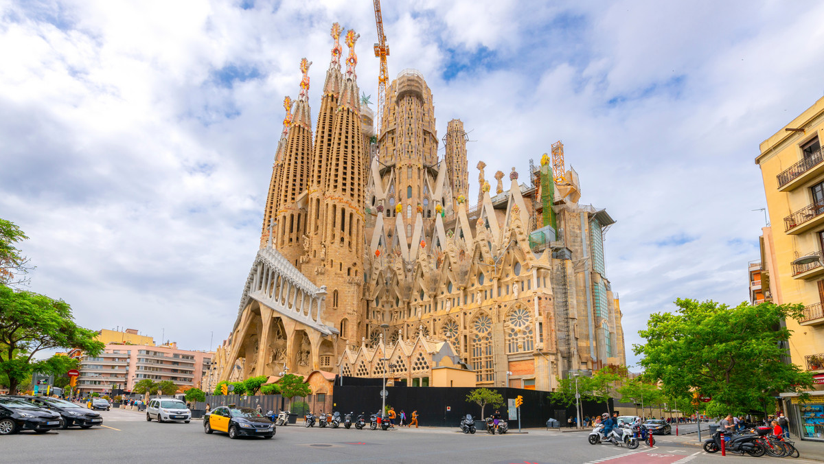 Postęp prac przy budowie Sagrada Familia