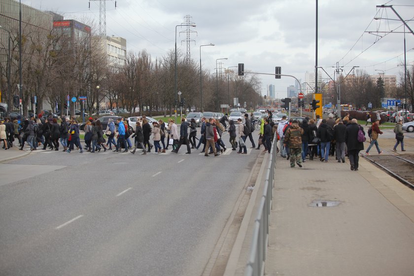 Służewiec został odcięty od świata!