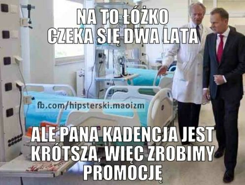 Donald Tusk przeszedł operację barku. Internauci mają podejrzenia, że premier był przez służbę zdrowia traktowany nieco inaczej, niż przeciętny pacjent.