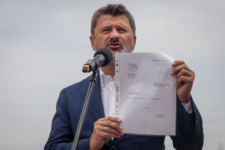 Janusz Palikot zrzekł się mandatu posła
