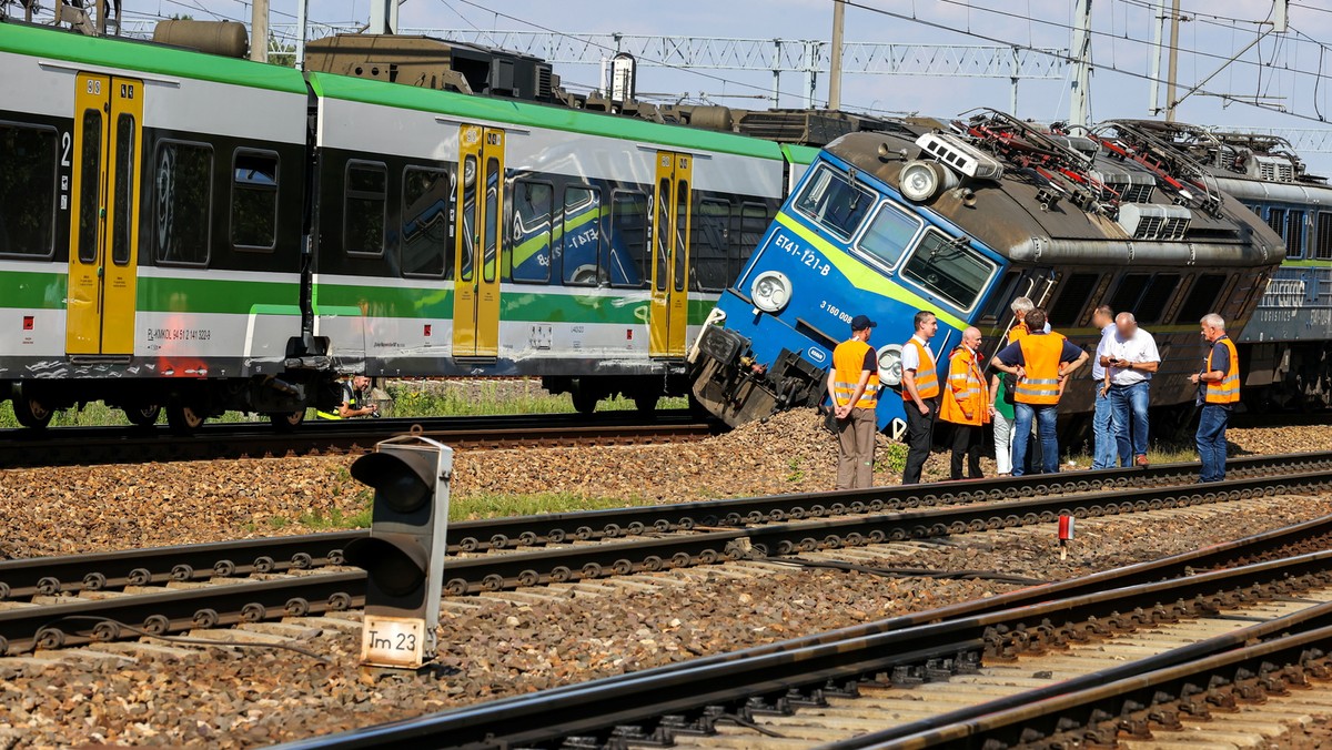 Seria wypadków na kolei. "Takiego dnia, jak dzisiaj, nie pamiętamy"