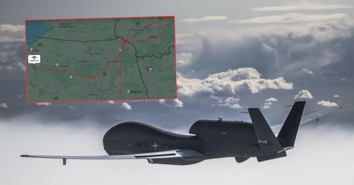 Potężny dron wleciał do Polski. Rosjanie nie będą czuć się bezkarni