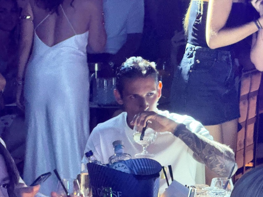 Dušan Mihajlović na nastupu Edite Aradinović