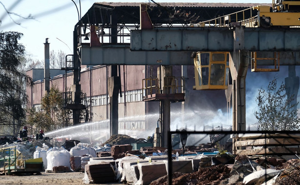 Pożar składowiska śmieci w Bytomiu. Miesiąc temu wydano nakaz jego likwidacji