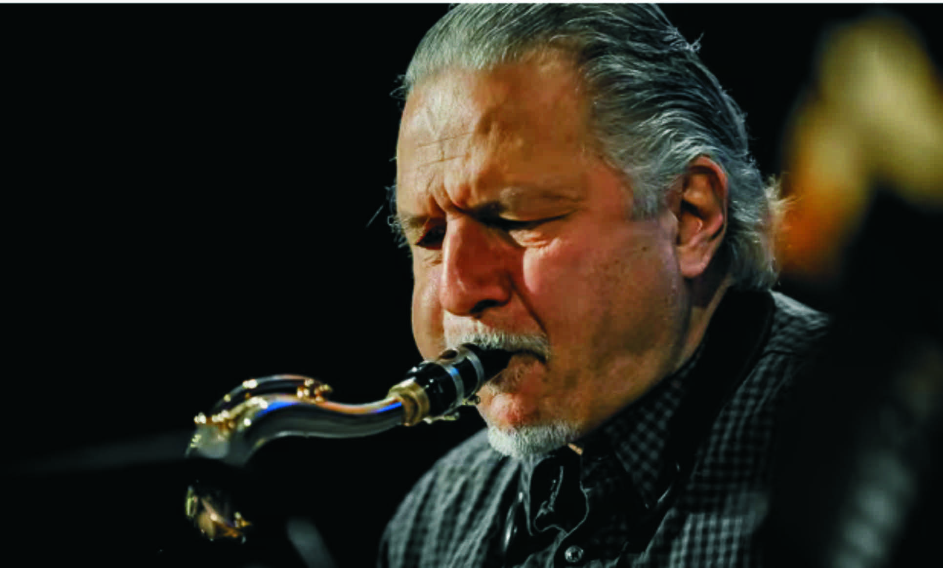Americký jazzový saxofonista Jerry Bergonzi.