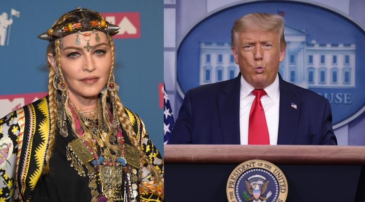 Madonna és Trump