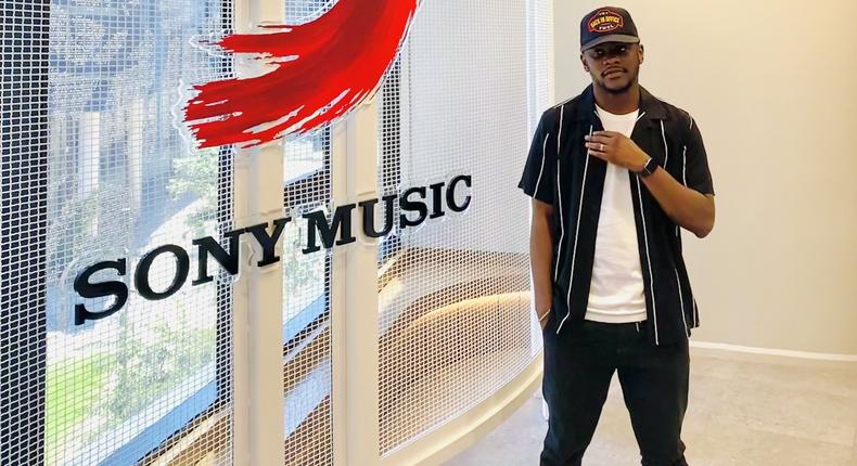 Nnamdi Okafor gets promotion at Sony Music West Africa. (Sony Music)