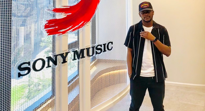 Nnamdi Okafor gets promotion at Sony Music West Africa. (Sony Music)