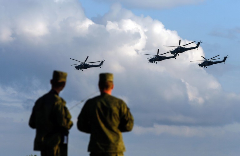 MIĘDZYNARODOWE FORUM WOJSKOWO-TECHNICZNE 'ARMIA 2015'. KUBINKA POD MOSKWĄ