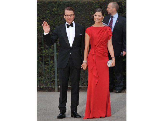 Szwedzka księżniczka Victoria z małżonkiem, księciem Danielem