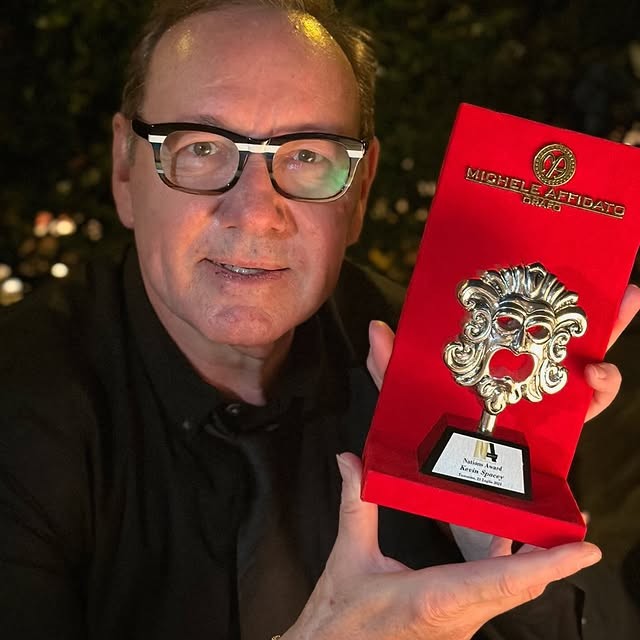 Americký herec Kevin Spacey. 