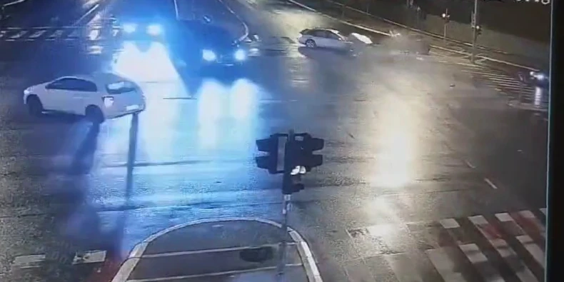 Trenutak udesa kod West 65