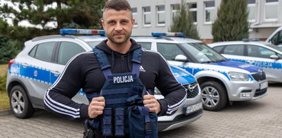To najlepiej umięśniony policjant w Polsce. Lepiej nie wchodźcie mu w drogę