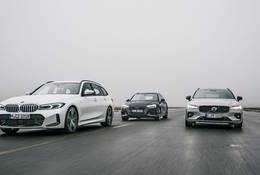 BMW serii 3 kontra Audi A4 i Volvo V60. Trzy praktyczne kombi z dieslami