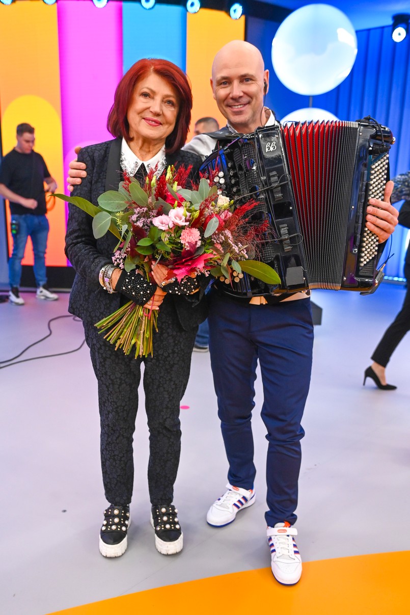 Urszula Dudziak i Marcin Wyrostek