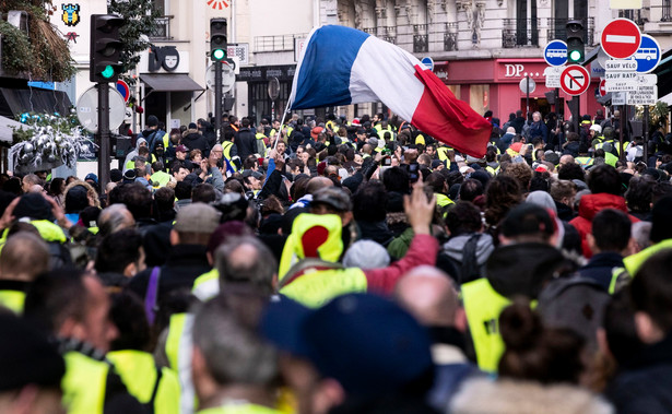 Protesty w Paryżu