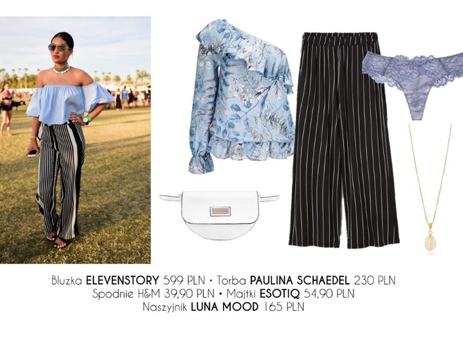 STYLIZACJE na lato inspirowane zestawami z festiwali muzycznych